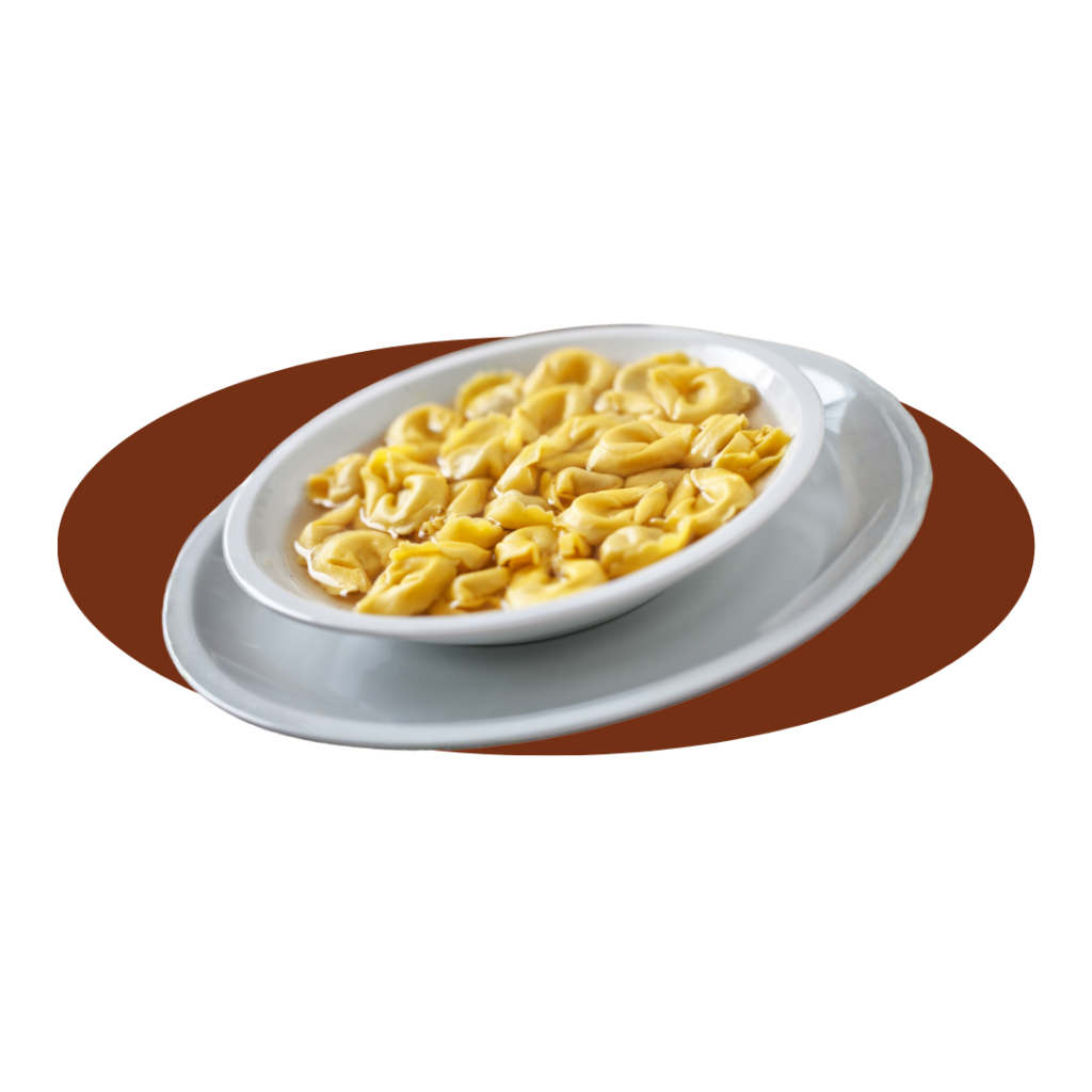 Piatto di tortellini